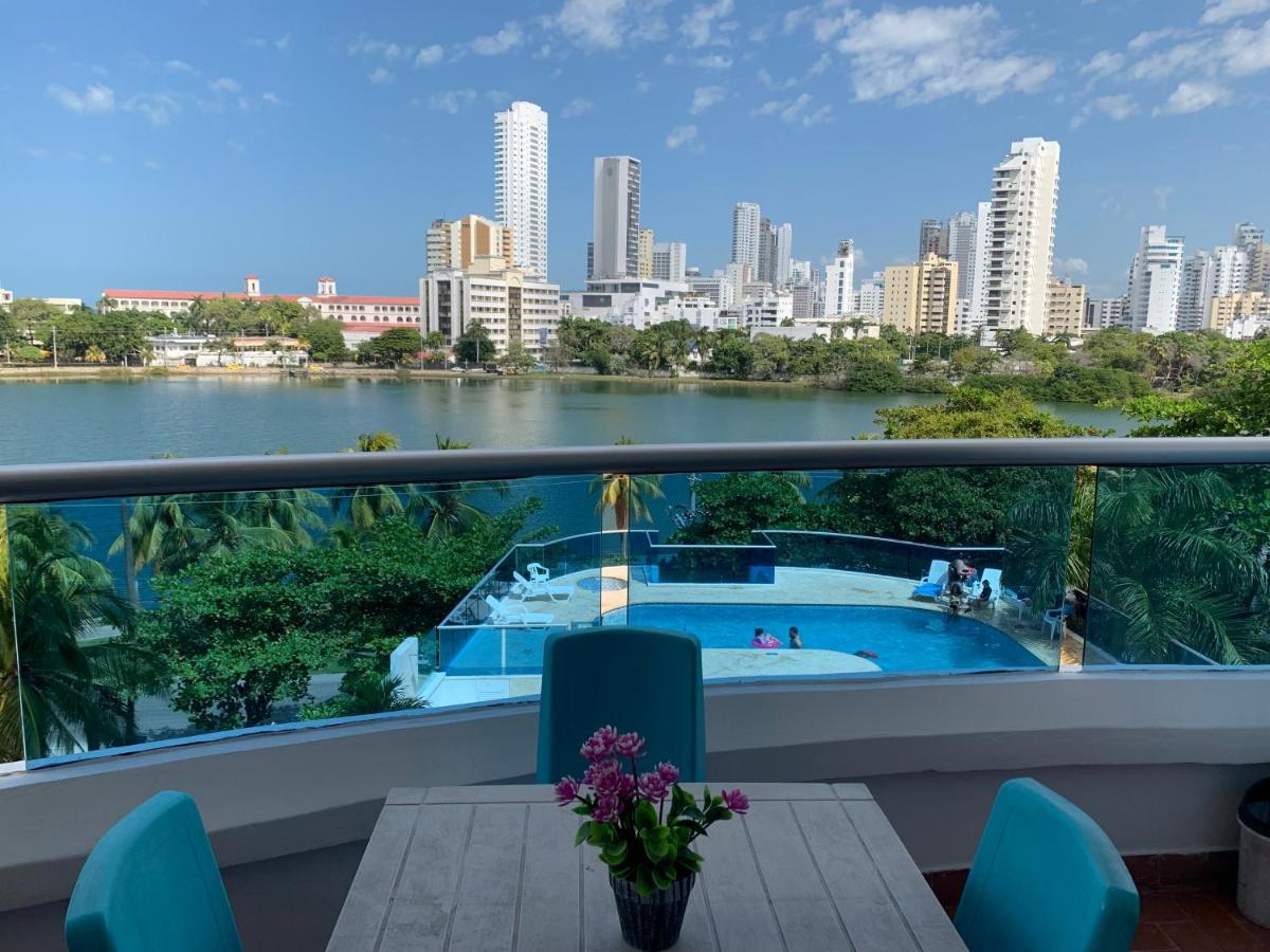 Apartamento Mirador Del Laguito Cartagena Luaran gambar