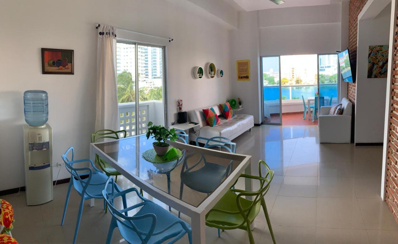 Apartamento Mirador Del Laguito Cartagena Luaran gambar